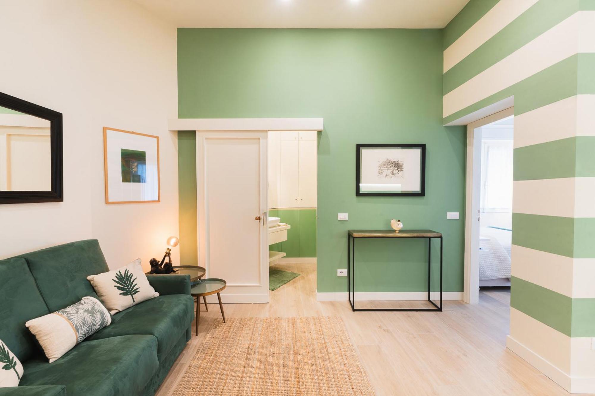 Cozy Olive Green Flat Florença Exterior foto